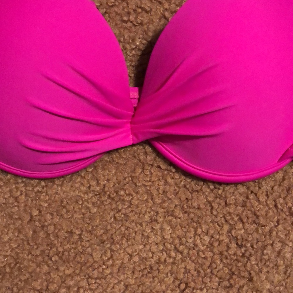 Shein Vibrant Hot Pink Bikini Top - Picture 2 of 6